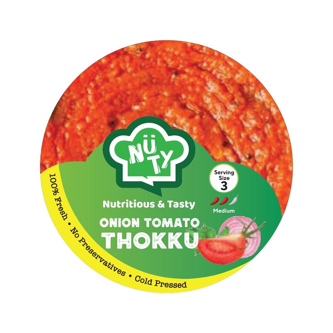 Onion Tomato Thokku (Chutney)