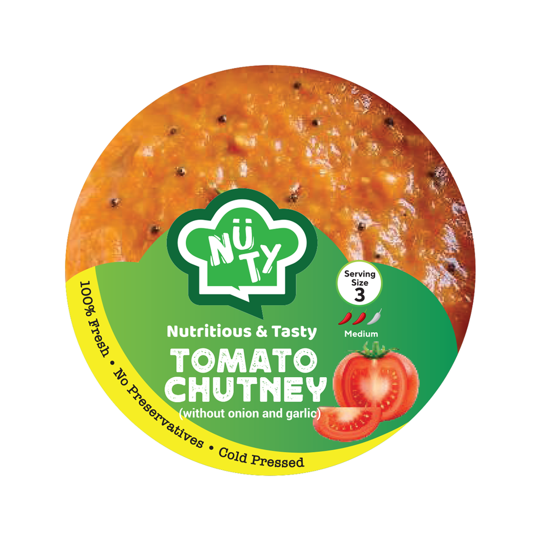 Tomato Chutney (without onion and garlic)